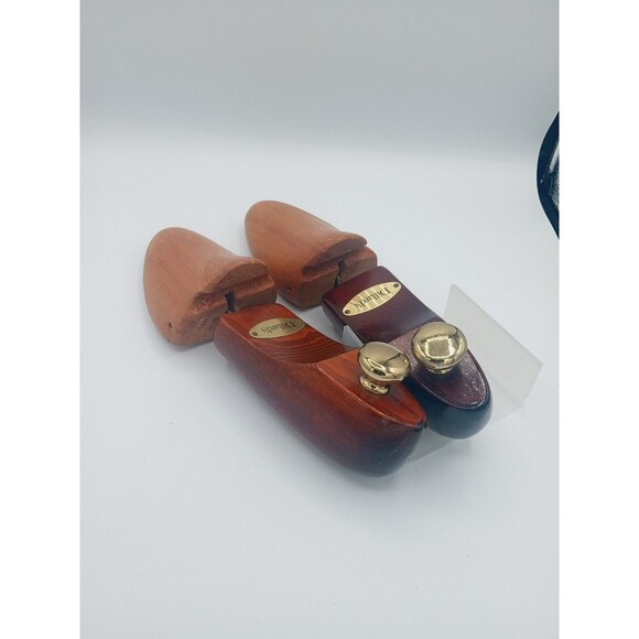 Set of 2  DILLARD'S Dillards Shoe Stretchers Wooden Shaper Small Mold - Picture 7 of 8
